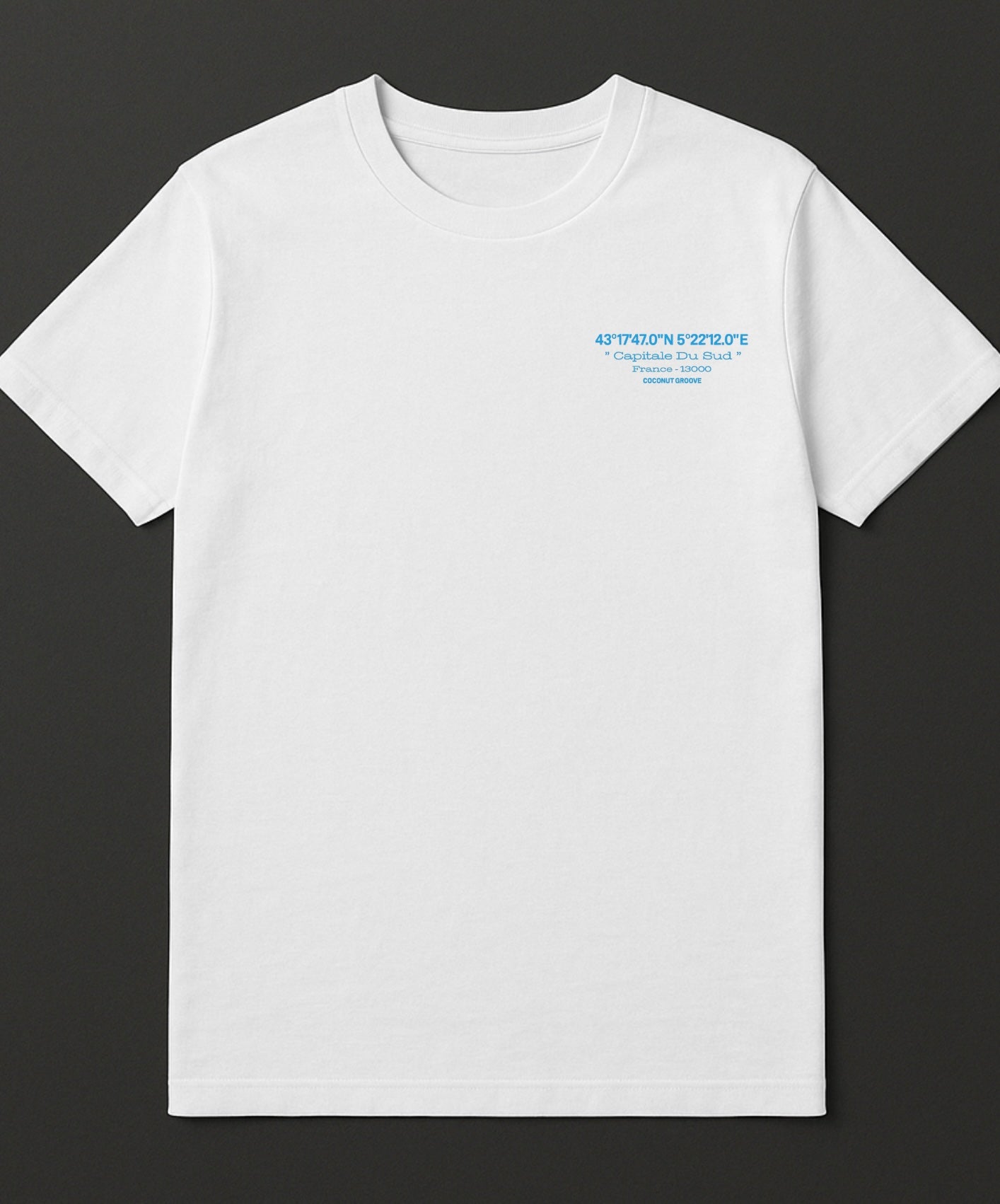 T-Shirt MARSEILLE "Bord de mer"