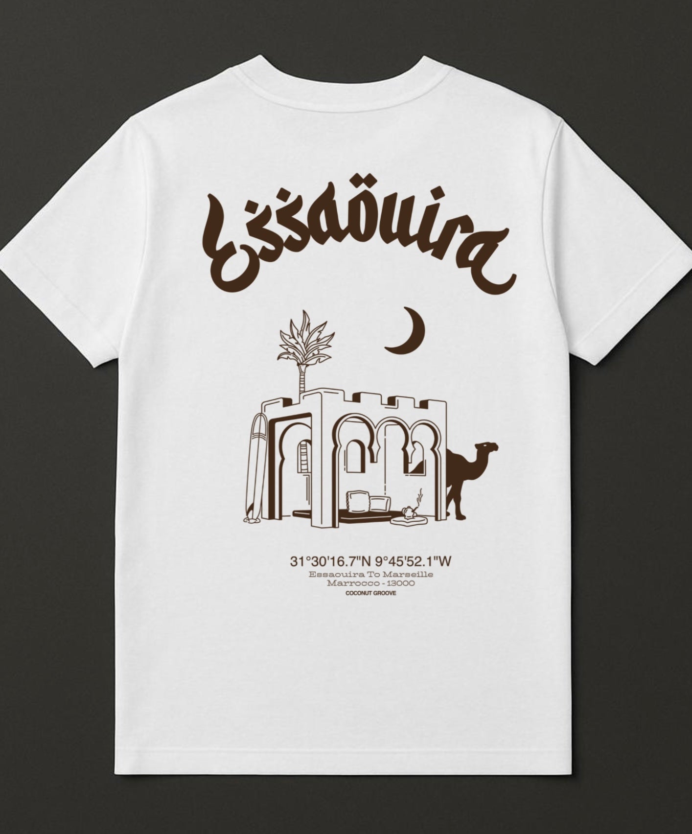 T-Shirt ESSAOUIRA "bord de mer"